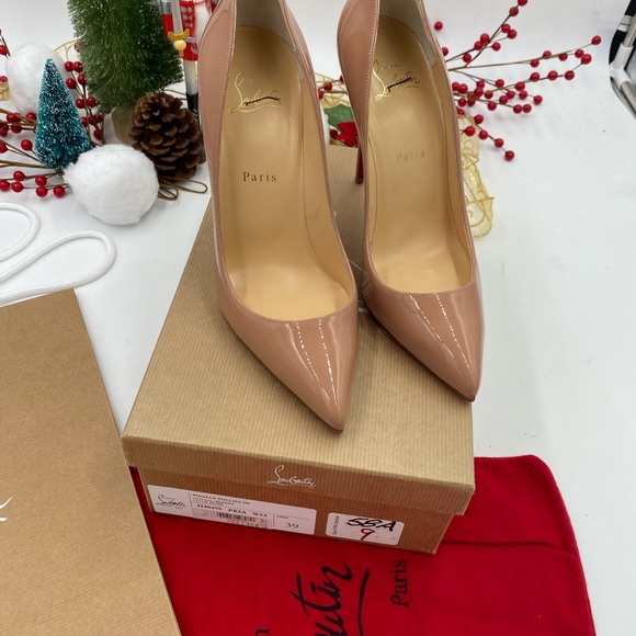 Women’s Christian Louboutin Pigalle Follies 100 size 39 made in Italy - Picture 10 of 10